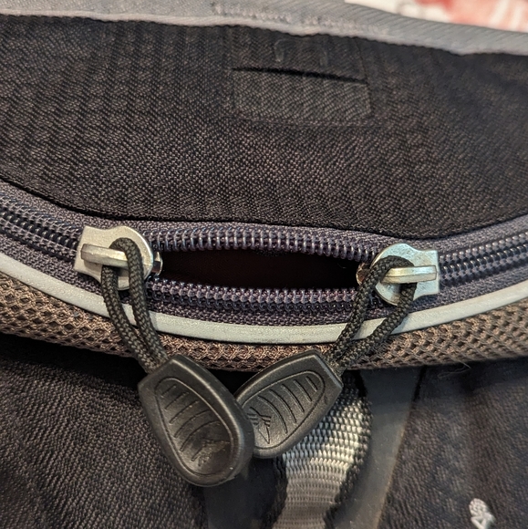 High Sierra - Fanny Pack - Waist Pack Belt Bag - Gray/orange - Picture 5 of 9